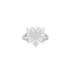Albanischer Adler Ring