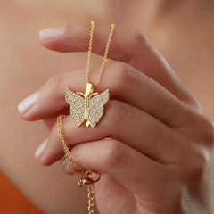 Angel wing necklace with engraving of your choice