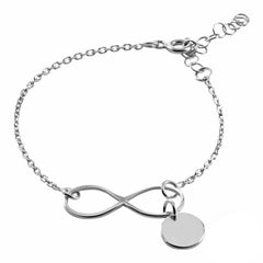 Infinity Armband mit Wunschgravur baysaat-gmbh.myshopify.com