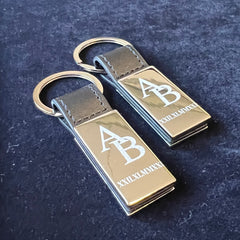 Partner keychain with engraving of your choice