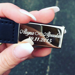 Key ring with engraving of your choice