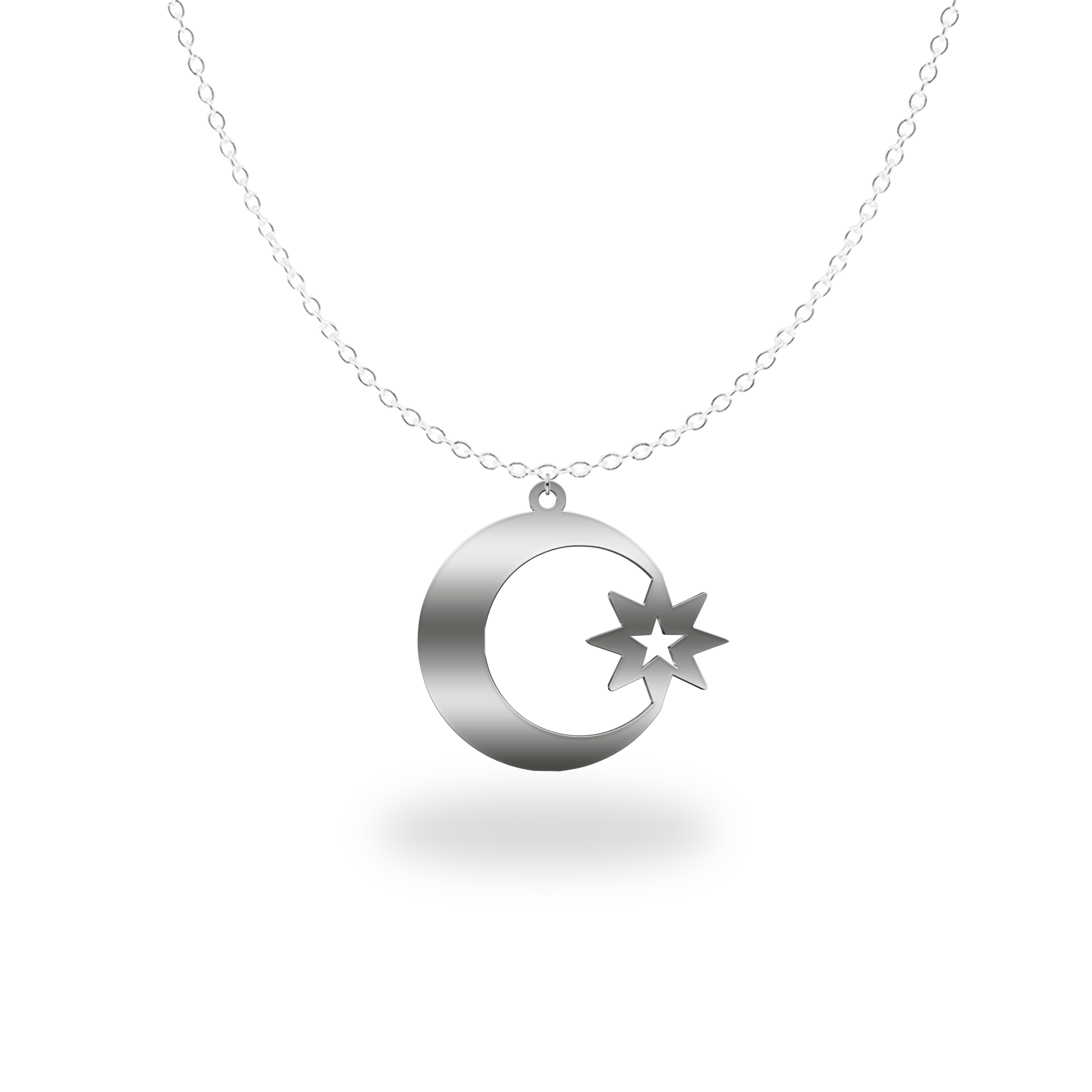 Länderkette Türkei & Aserbaidschan | 925 Silber | Wappen Kette | Flaggenkette baysaat-gmbh.myshopify.com